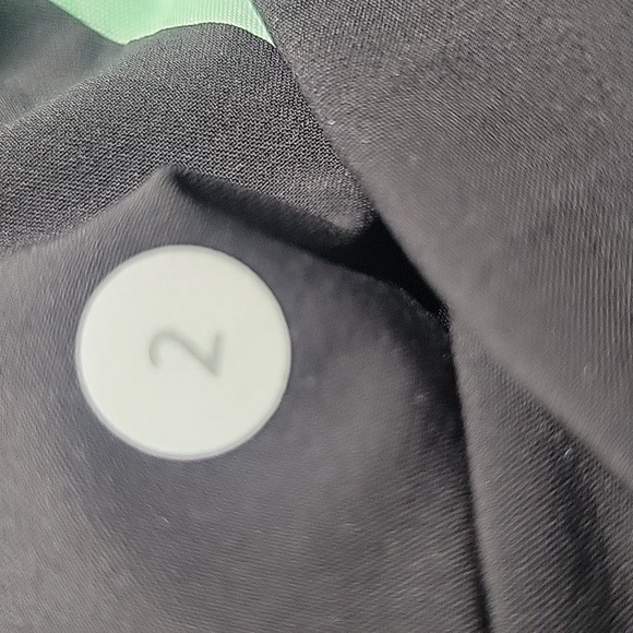 LULULEMON Black and Green Track Pants SIZE 2 - Picture 9 of 10